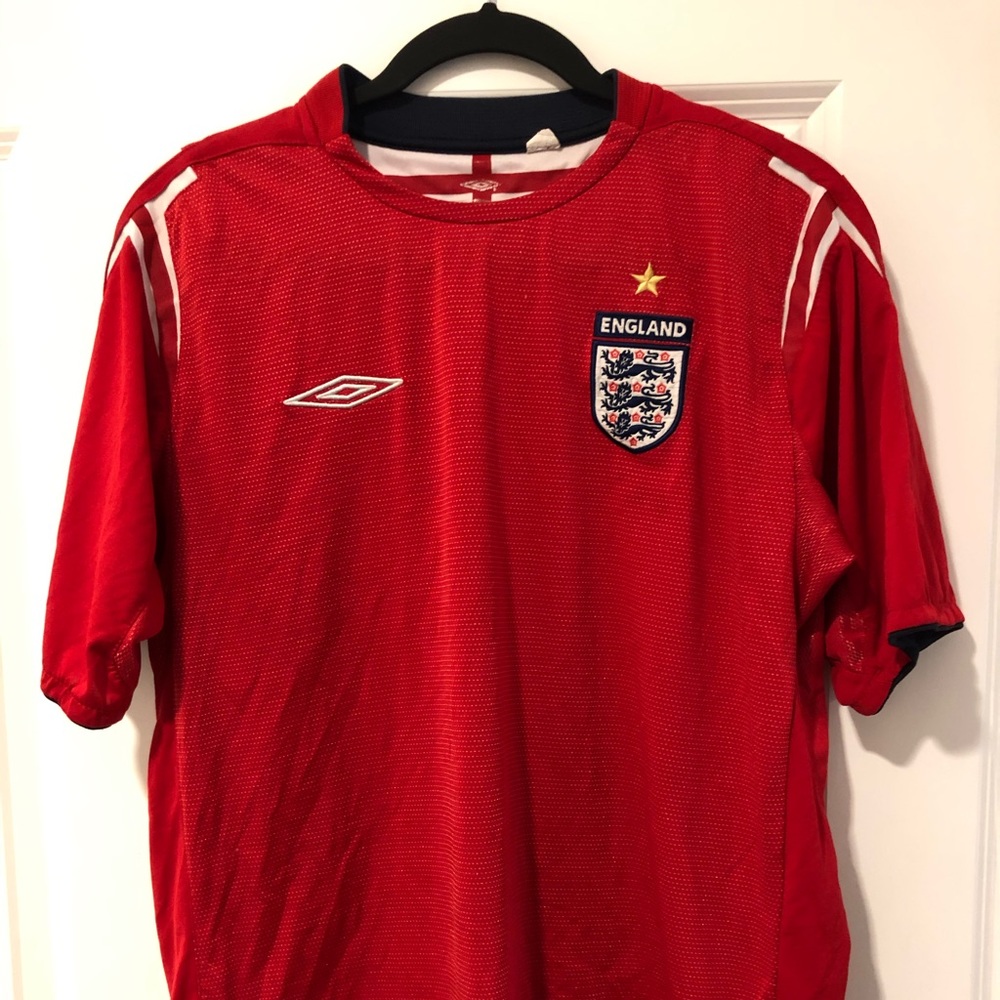 2006 Umbro England World Cup soccer jersey